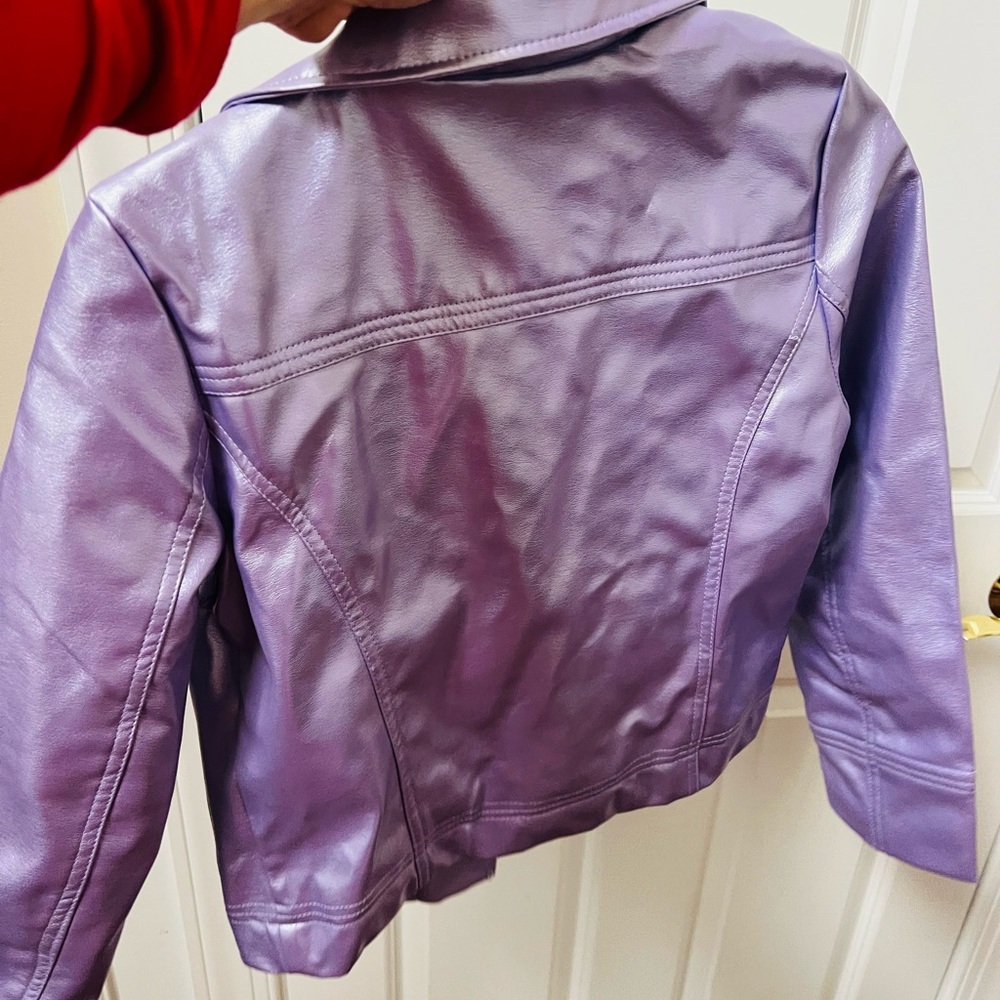 Limited Too Metallic Lavender Jacket - Picture 5 of 5